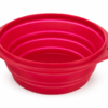 Trixie Travel Collapsible Bowl For Dogs - Red