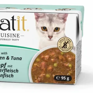 Catit Cuisine - Stew with Chicken & Tuna for Adult Cats 95g